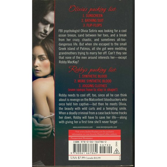 The Vampire and The Virgin by Kerrelyn Sparks Romance Fiction Novel - Picture 2 of 2